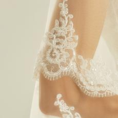 Bianco Evento bridal veil S285 (2)